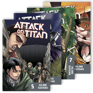 attack on titan box set manga anime comics geek gifts